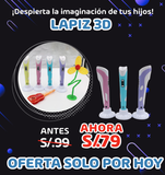 LAPIZ 3D PARA NIÑOS Y ADOLESCENTES